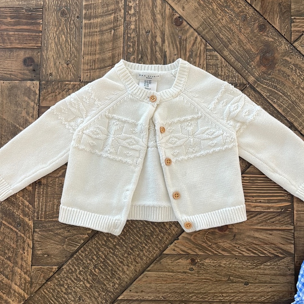Baby cardigan 3/6m
